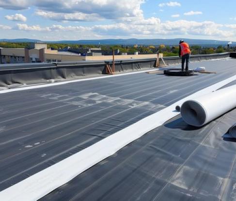 Устройство мембранной кровли