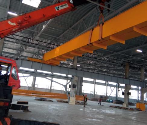 Монтаж, сборка и пусконаладка, мостовых кранов г/п 10&nbsp;тн