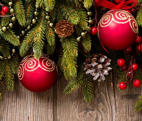 Поздравляем с наступающим Новым годом и Рождеством!