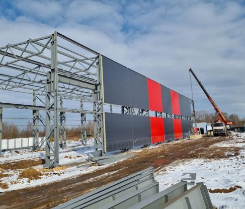 Строительство производственного здания