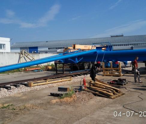 Постройка склада и монтаж козлового крана в Твери